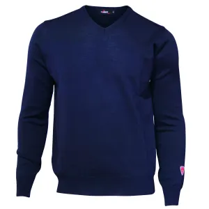 Ivanhoe Men&#x27;s Cashwool V-Neck Navy | Buy Ivanhoe Men&#x27;s Cashwool V-Neck Navy here | Outnorth