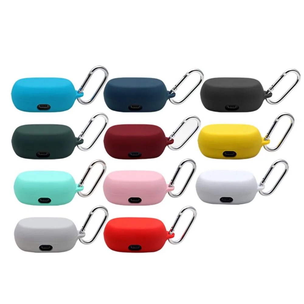 Jabra Elite 7 Active silicone case with keychain - Blue
