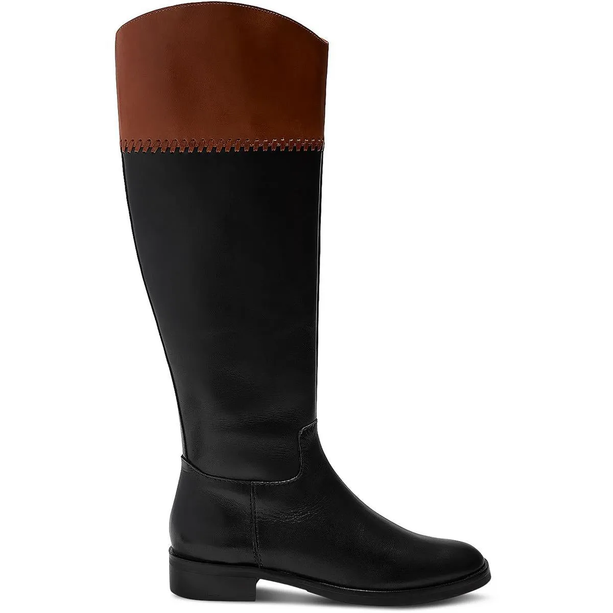 Jack Rogers Womens Adaline Leather Tall Knee-High Boots