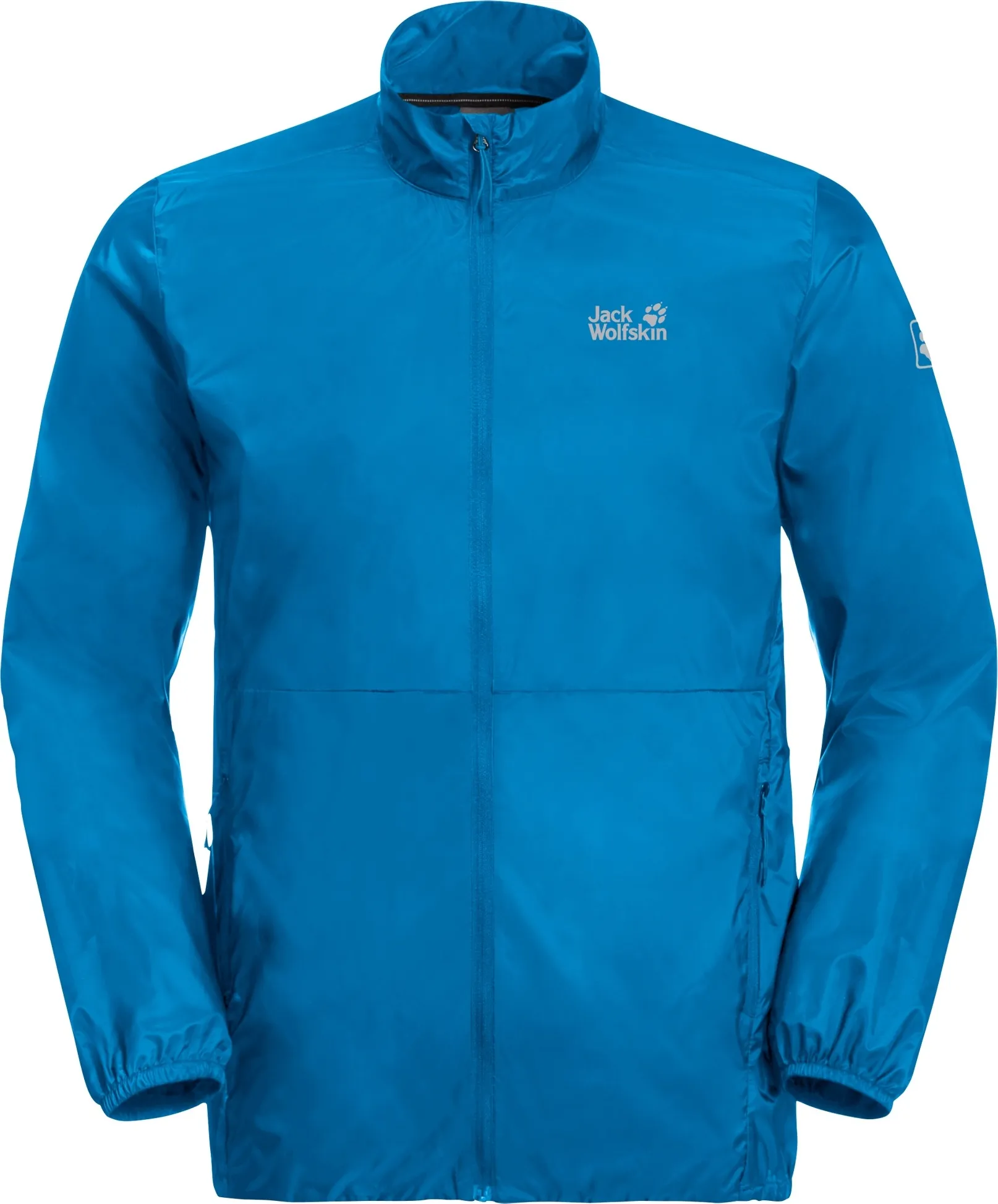 Jack Wolfskin Men&#x27;s Pack &amp; Go Windshell Blue Pacific | Buy Jack Wolfskin Men&#x27;s Pack &amp; Go Windshell Blue Pacific here | Outnorth
