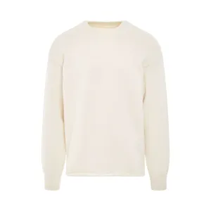 Jacquemus Knit Sweater in Light Beige