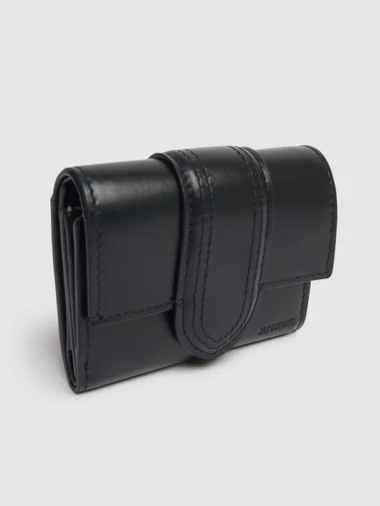 Jacquemus   Le Compact Bambino leather wallet 