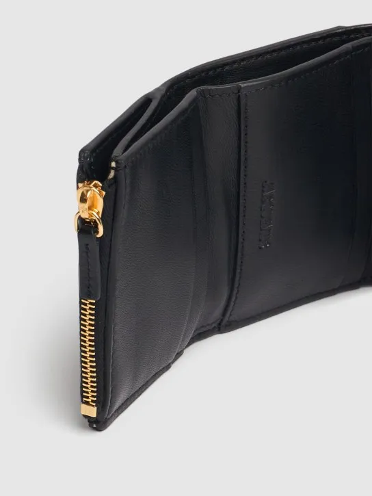 Jacquemus   Le Compact Bambino leather wallet 