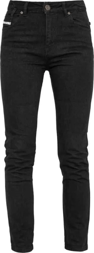 Jane High Mono XTM John Doe Women's Motorcycle Jeans, Black
