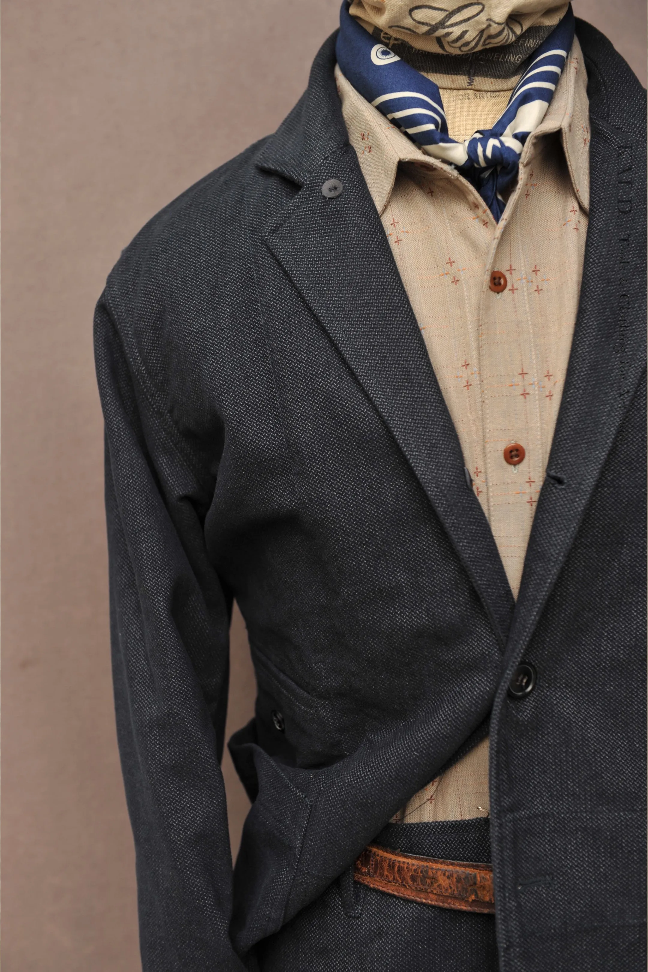 Jasper Casual Blazer - Broken Blue - L