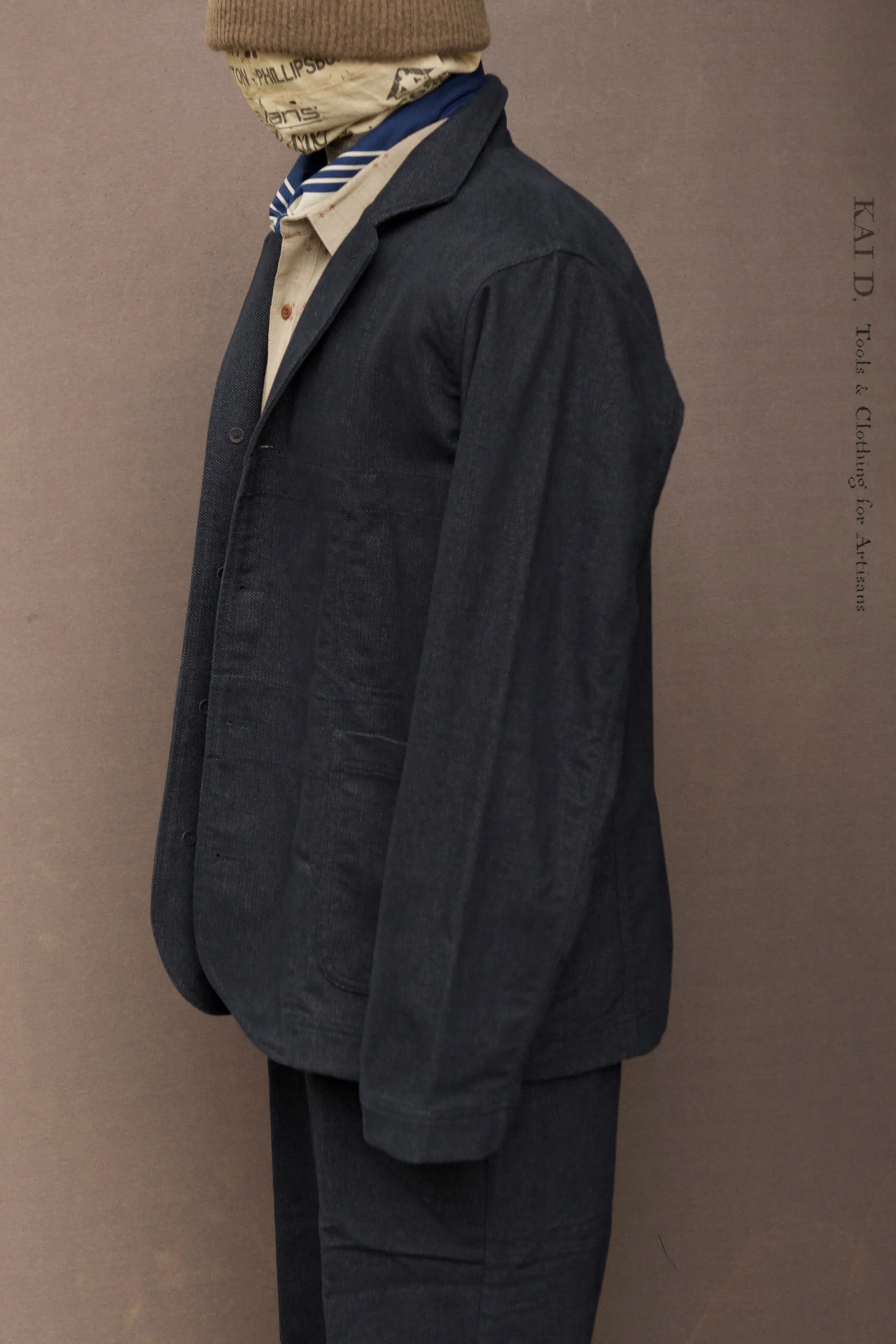 Jasper Casual Blazer - Broken Blue - L