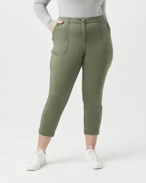 Jayden Ankle Utility Pant | Olive Green
