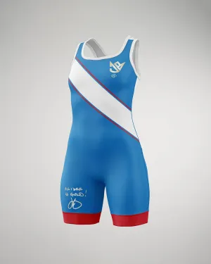 JB1 Royalty Elite Girl's 2.0 Wrestling Singlet