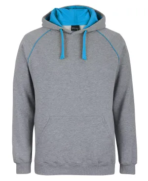 JB's Adults Contrast Fleecy Hoodie - 3CFH (6 Colours)