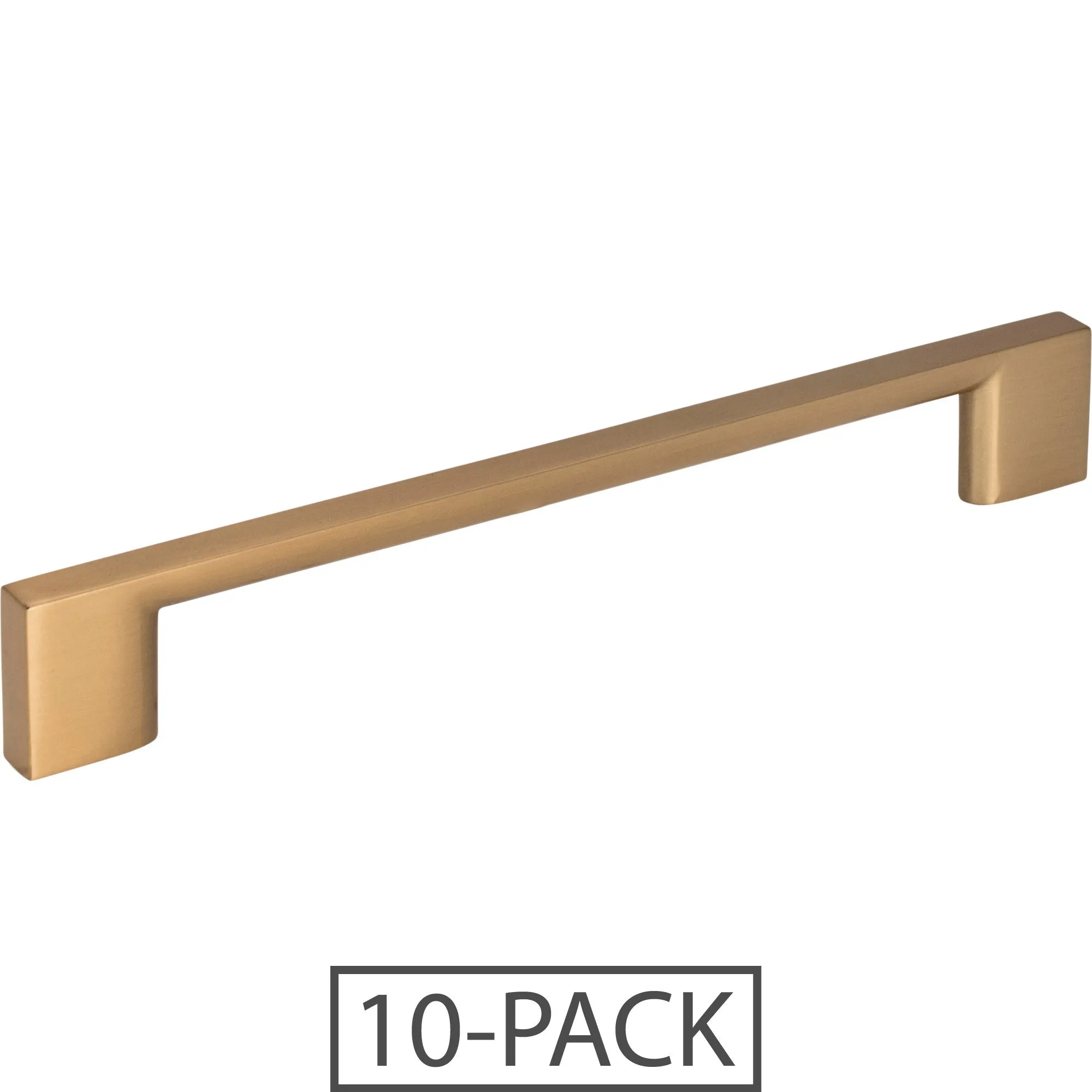 Jeffrey Alexander 160 mm Center-to-Center Square Sutton Cabinet Bar Pull 10-Pack