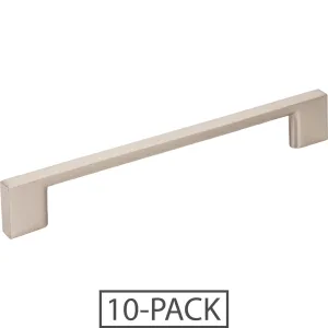 Jeffrey Alexander 160 mm Center-to-Center Square Sutton Cabinet Bar Pull 10-Pack