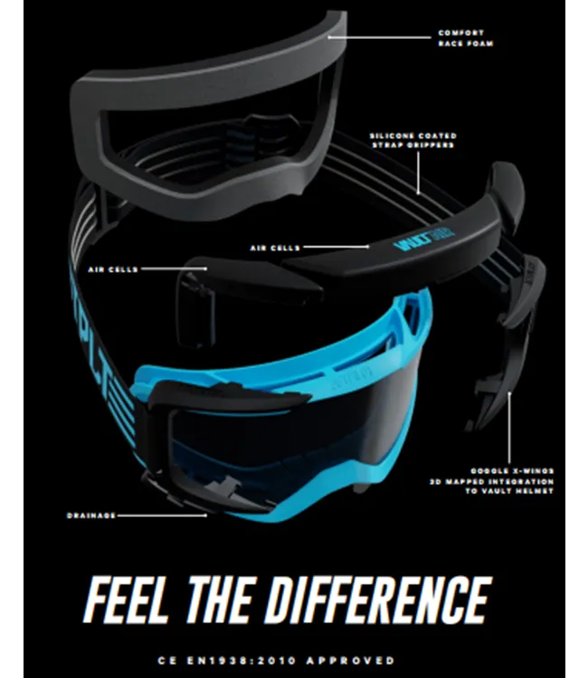 Jetpilot Vault Air Goggles - Blue