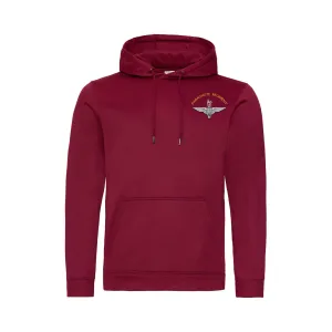 JH006 - Parachute Regiment Polyester Hooded Sweatshirt