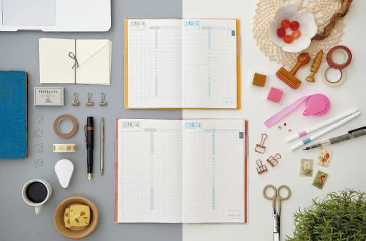 Jibun Days 2023 Planner - A5 Slim (Red)