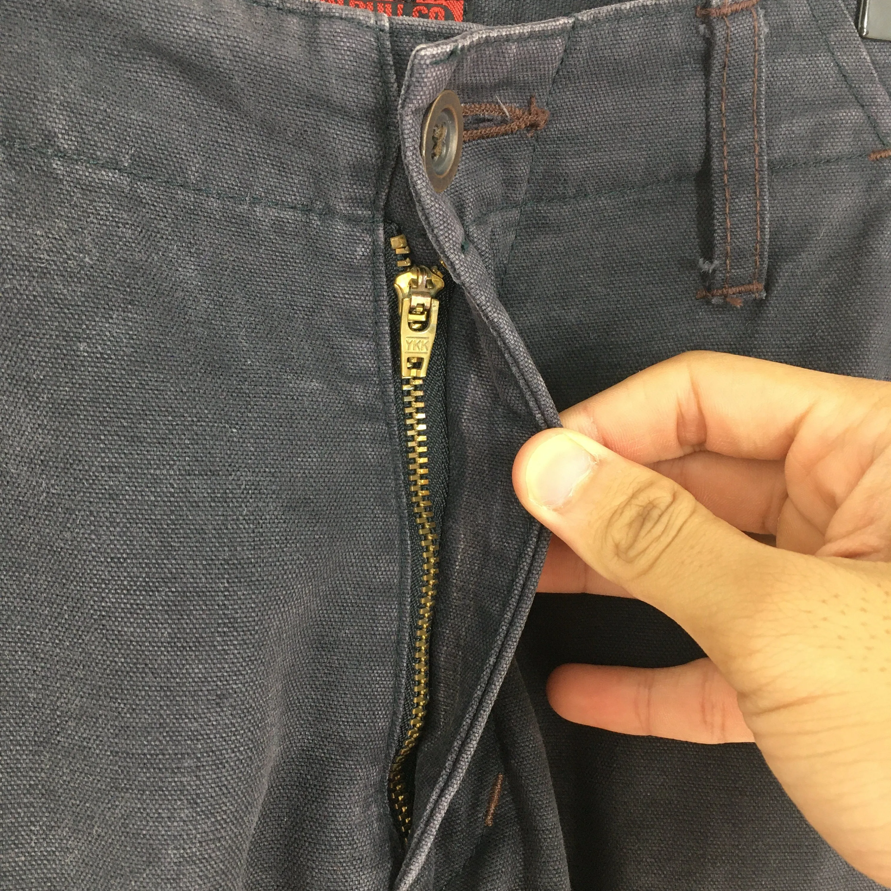 John Bull Japan Denim Cargo Black Pants Size 30x32