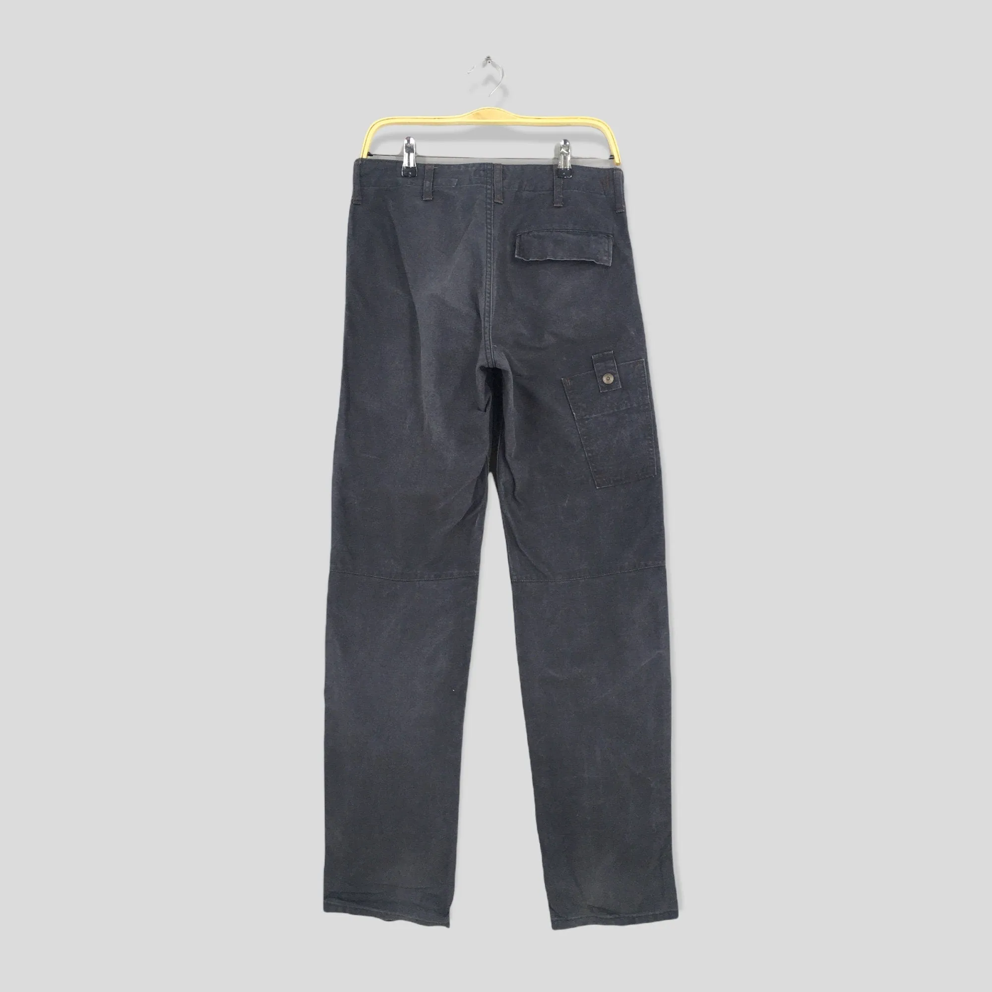 John Bull Japan Denim Cargo Black Pants Size 30x32