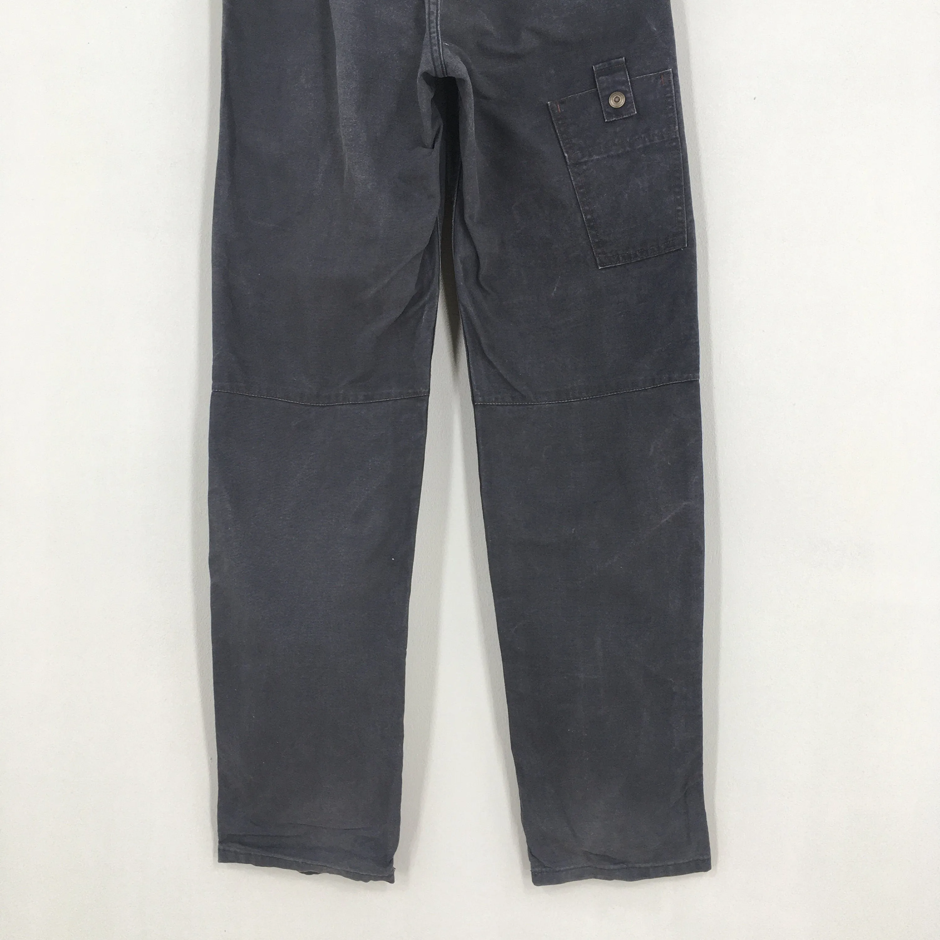 John Bull Japan Denim Cargo Black Pants Size 30x32