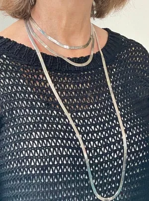 John Galliano For Dior Necklace with Ribbon Chains