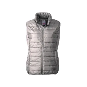 JONSSON WOMAN'S PACKABLE BODY WARMER COLOUR-GREY SIZE-2XL