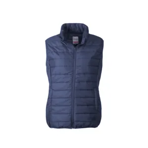 JONSSON WOMAN'S PACKABLE BODY WARMER COLOUR-NAVY SIZE-2XL