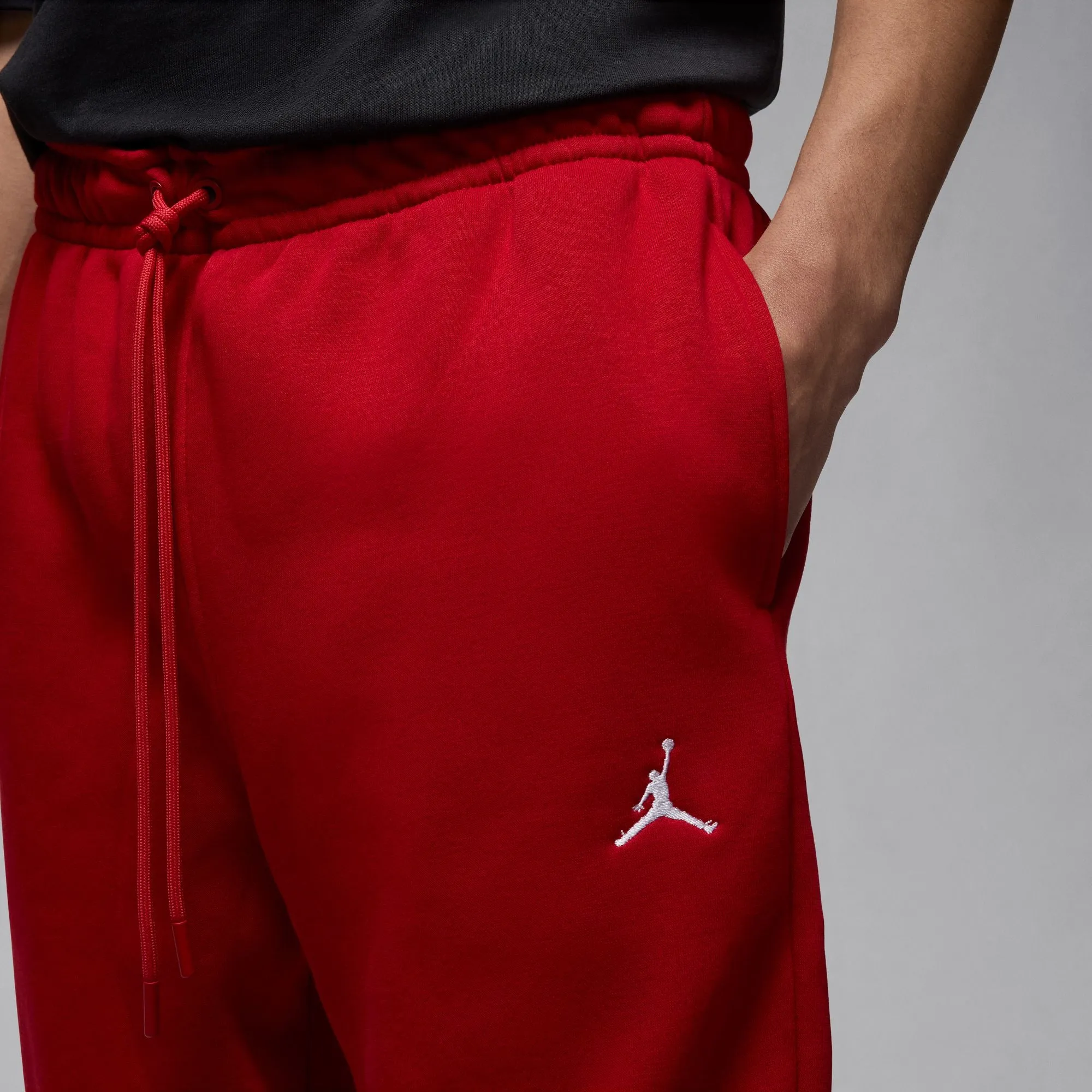 Jordan Brooklyn Fleece Pants (Gym Red/White)
