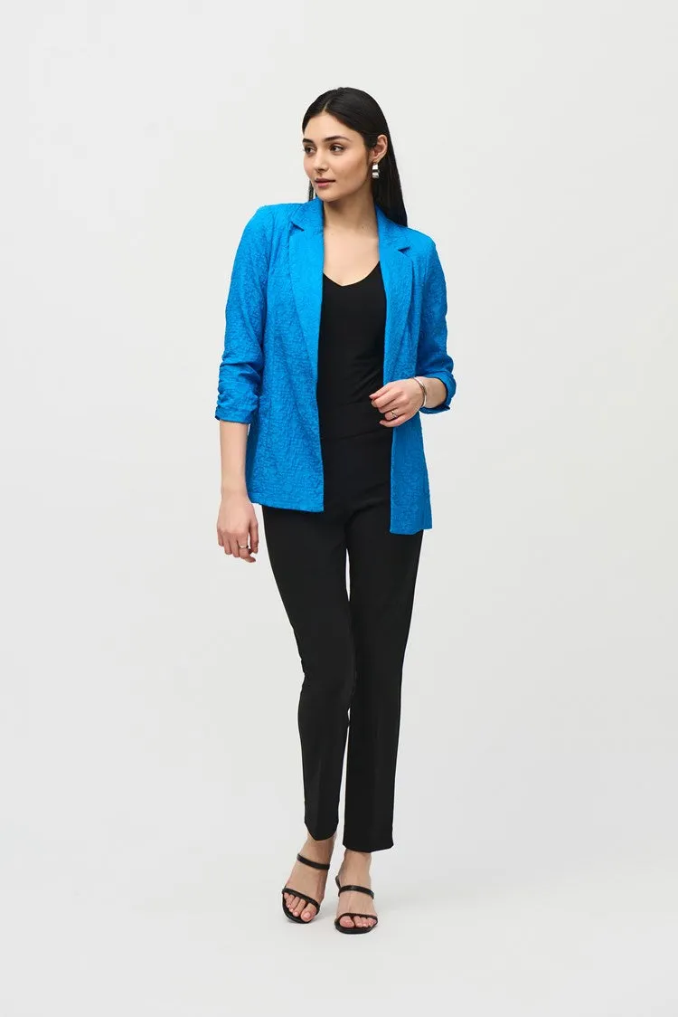 Joseph Ribkoff Woven Jacquard Boxy Blazer