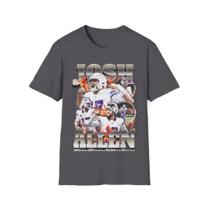 Josh Allen 2023 Season Stats T-Shirt