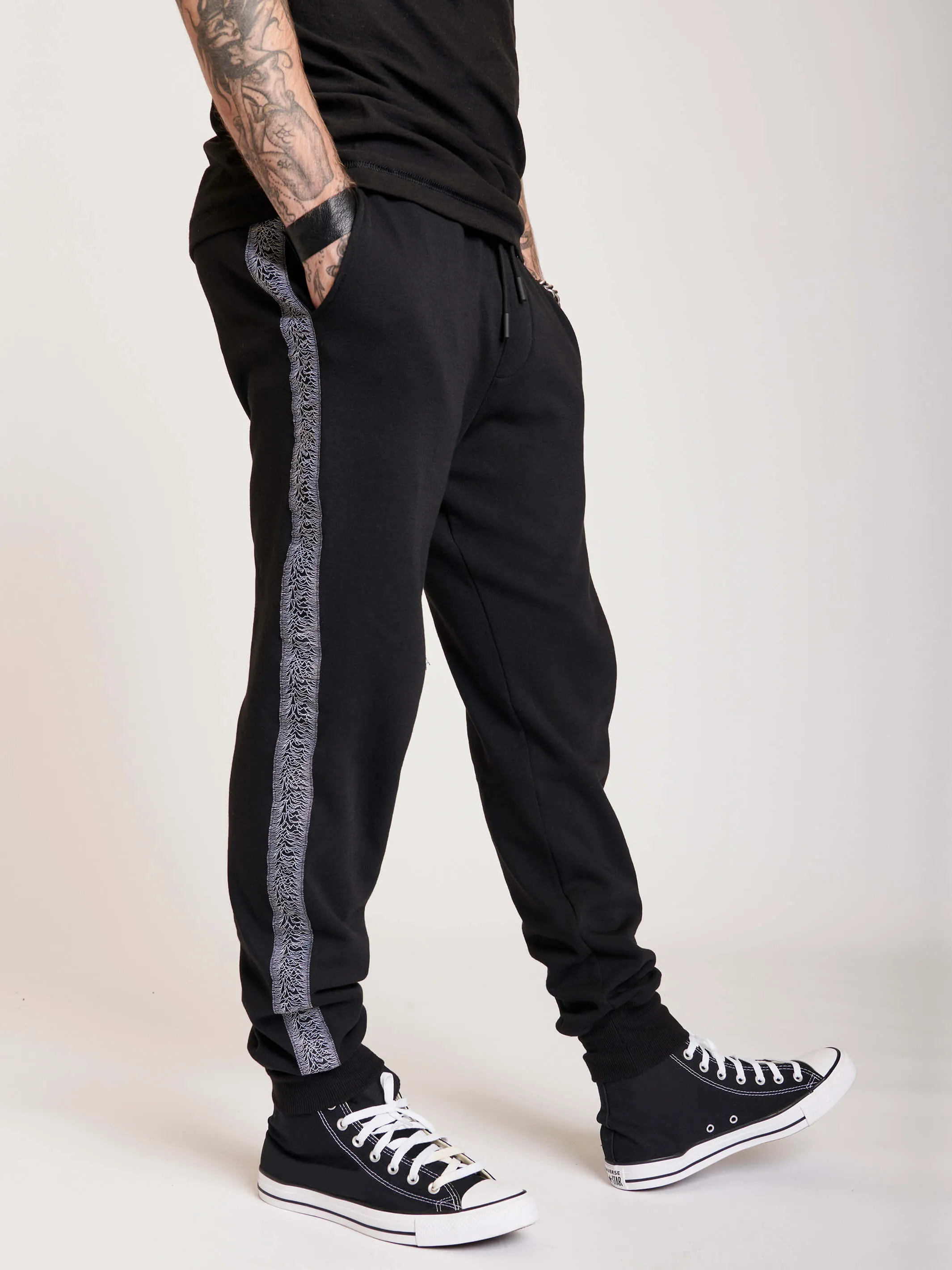Joy Division Unknown Pleasures Track Jogger