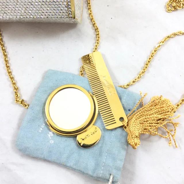 Judith Leiber Crystal Micro Bag