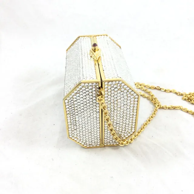 Judith Leiber Crystal Micro Bag
