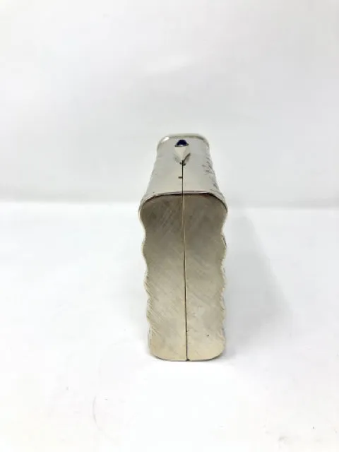 Judith Leiber Silver or Gold Metal Embossed Clutch Bag 1970s 2190-16-112321