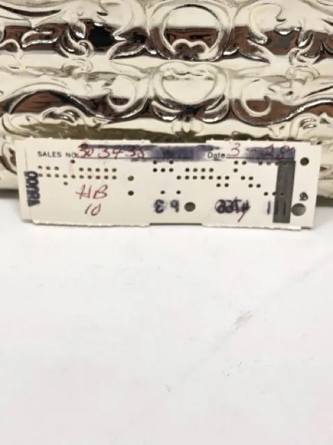 Judith Leiber Silver or Gold Metal Embossed Clutch Bag 1970s 2190-16-112321