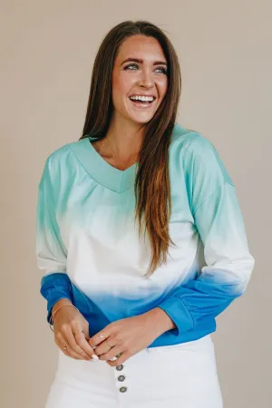 Just Wanna Have Fun Tie Dye Pullover