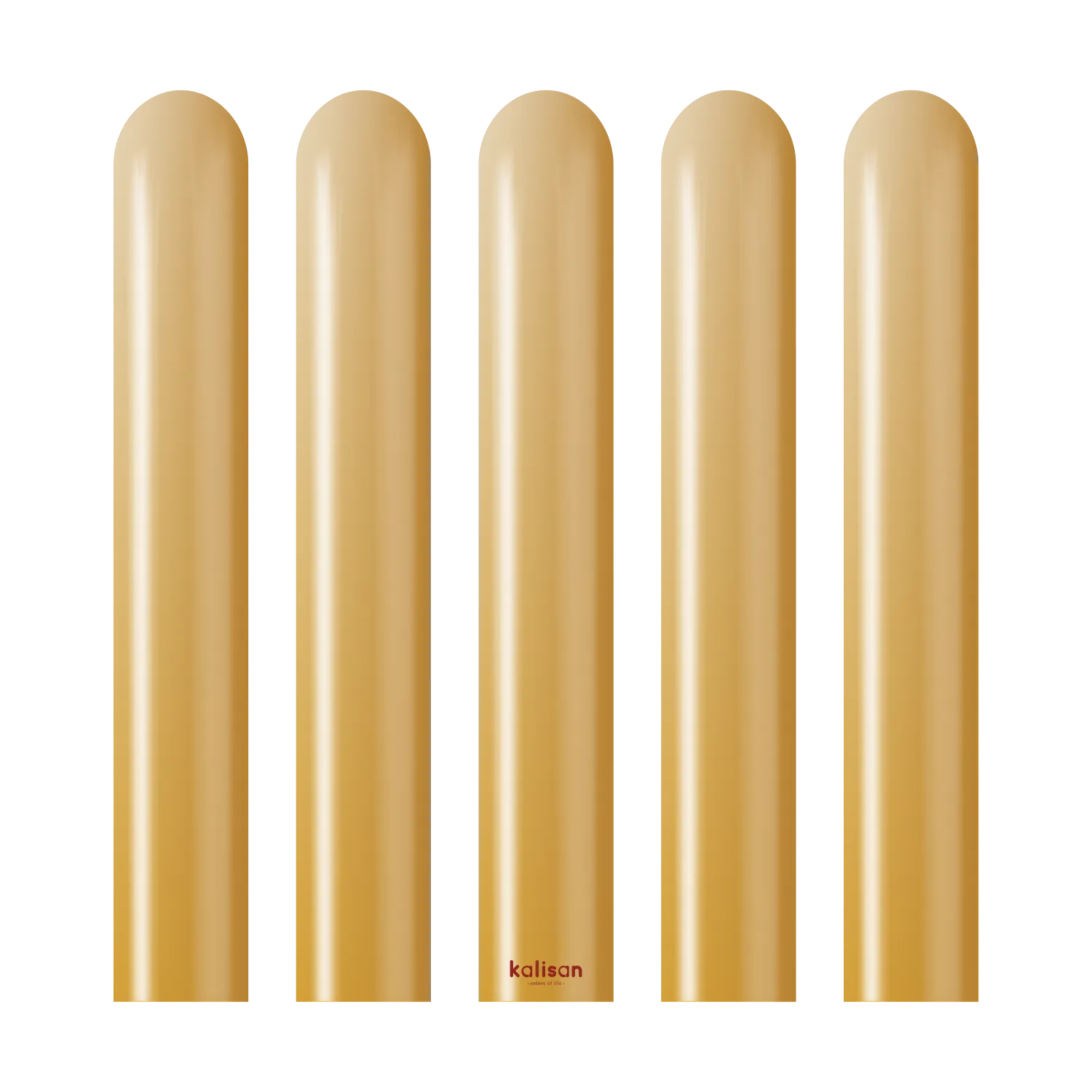 Kalisan Nozzle Up Mirror Gold - 160 Modelling 1"/60", 50 Pieces