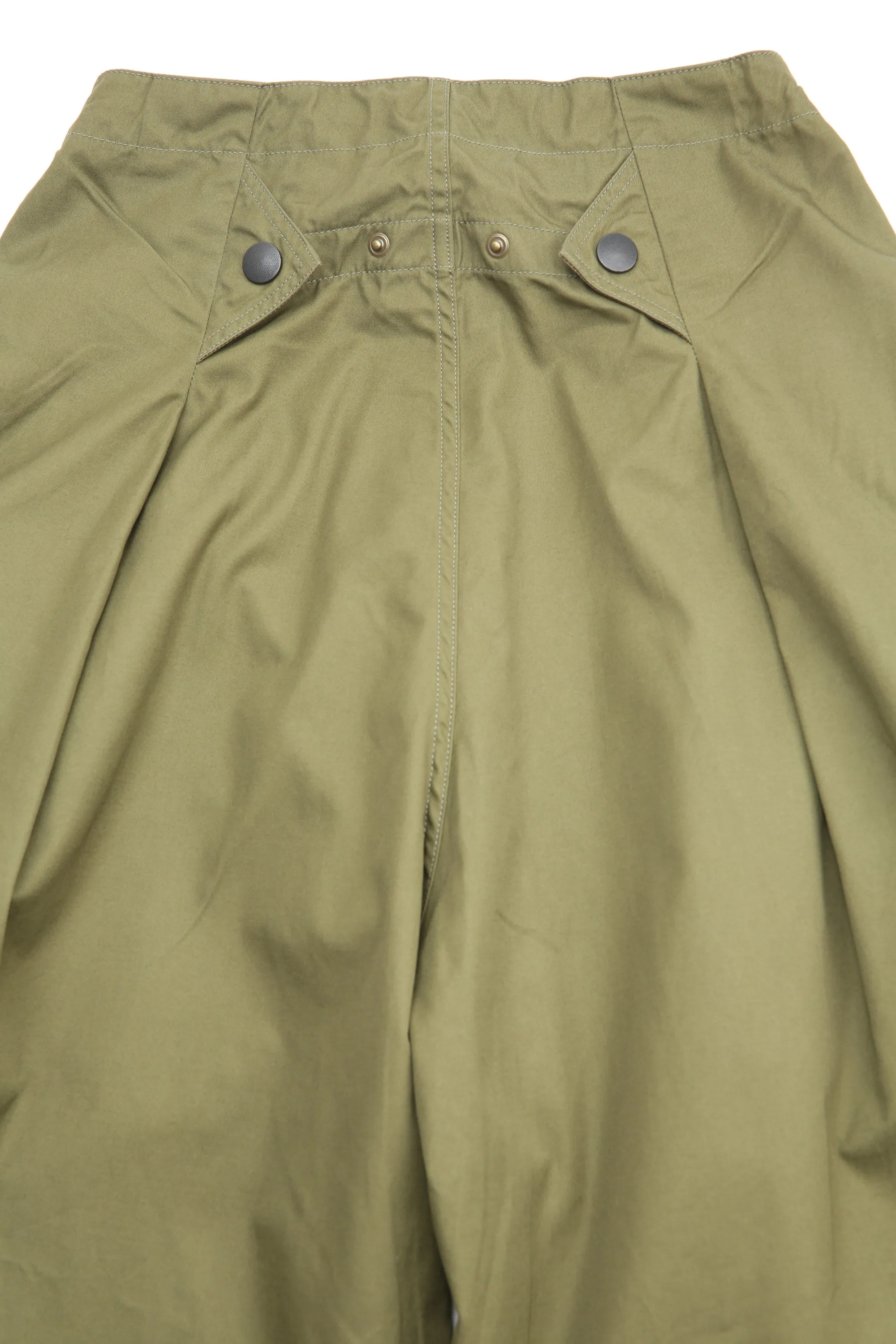 Kapital Combed Gabergine AOZAI Cargo Pants - Khaki