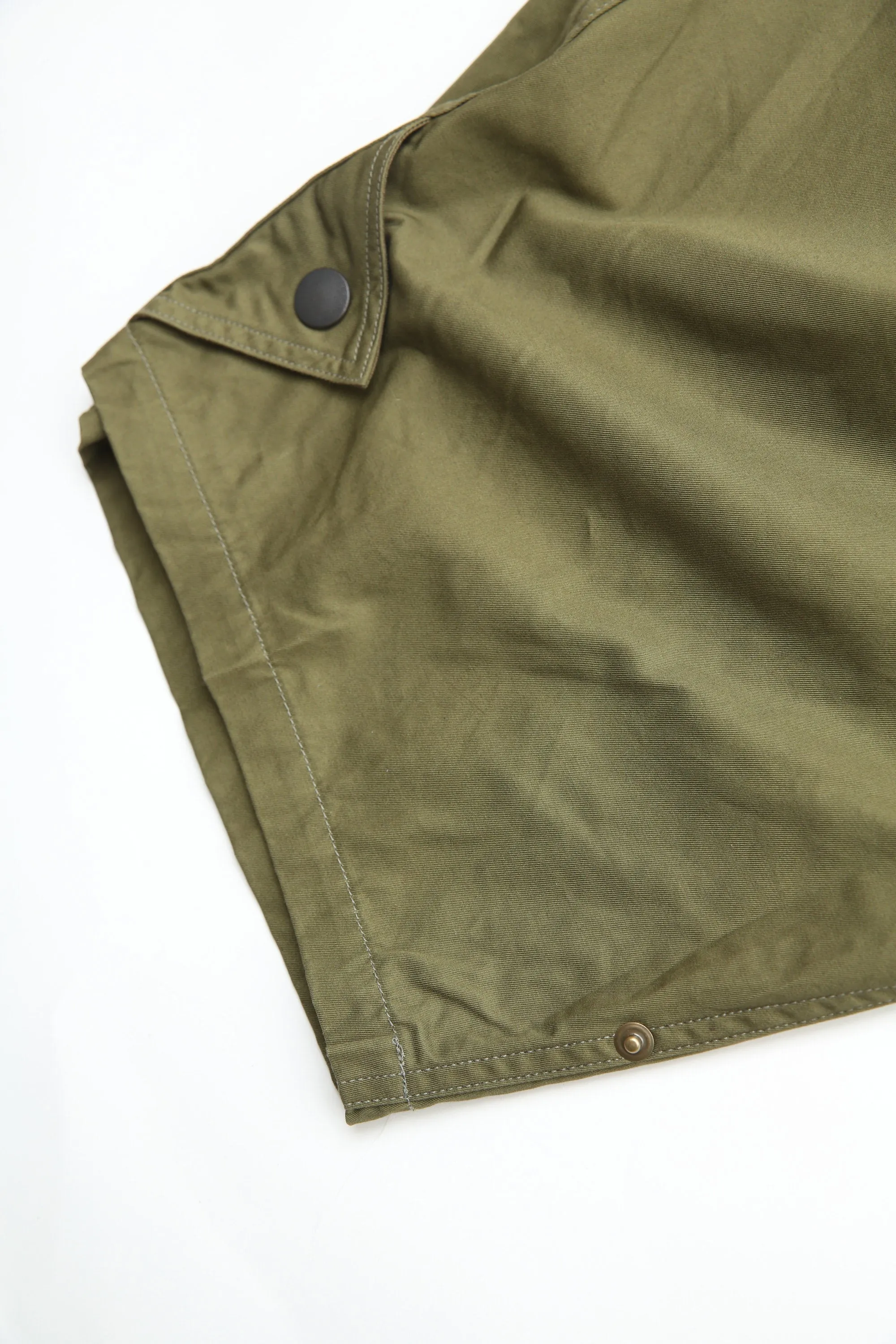 Kapital Combed Gabergine AOZAI Cargo Pants - Khaki