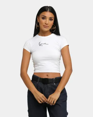 Karl Kani Women's Signature T-Shirt White