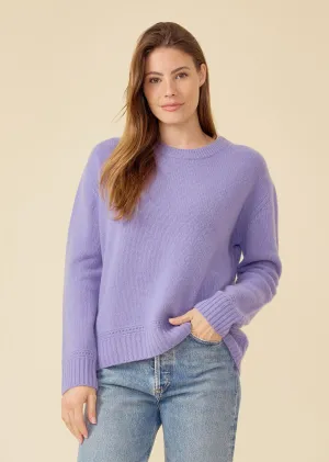 Karyna Cashmere Pullover - Lavender