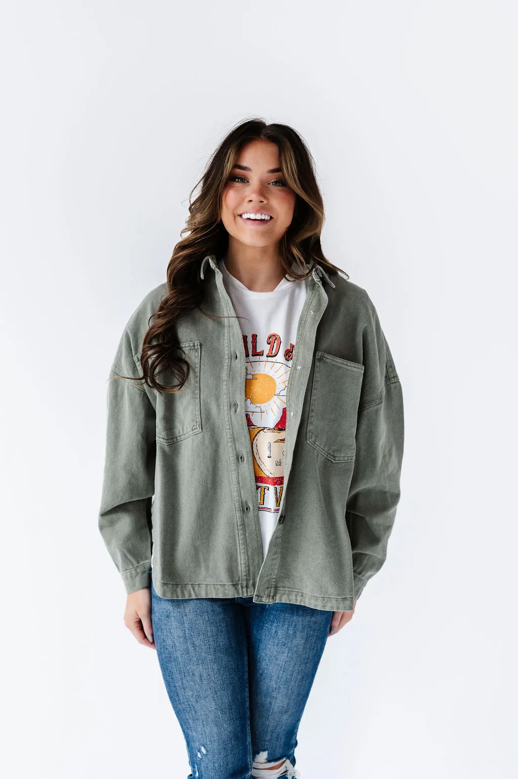 Kayden Vintage Shacket