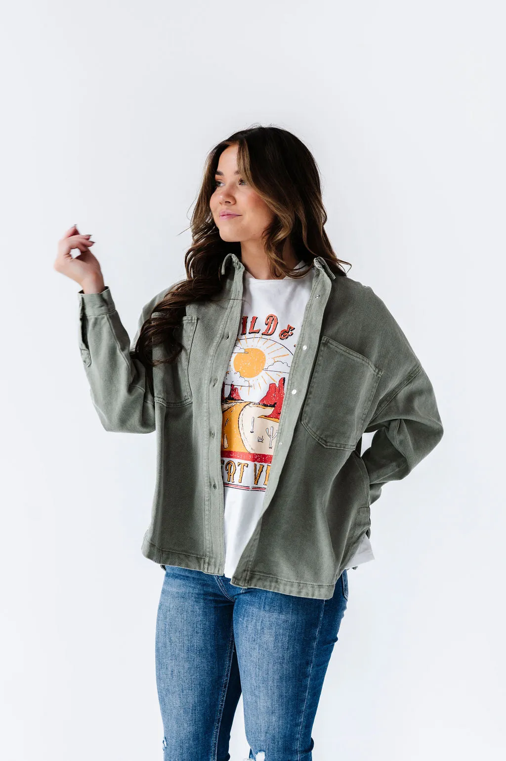 Kayden Vintage Shacket