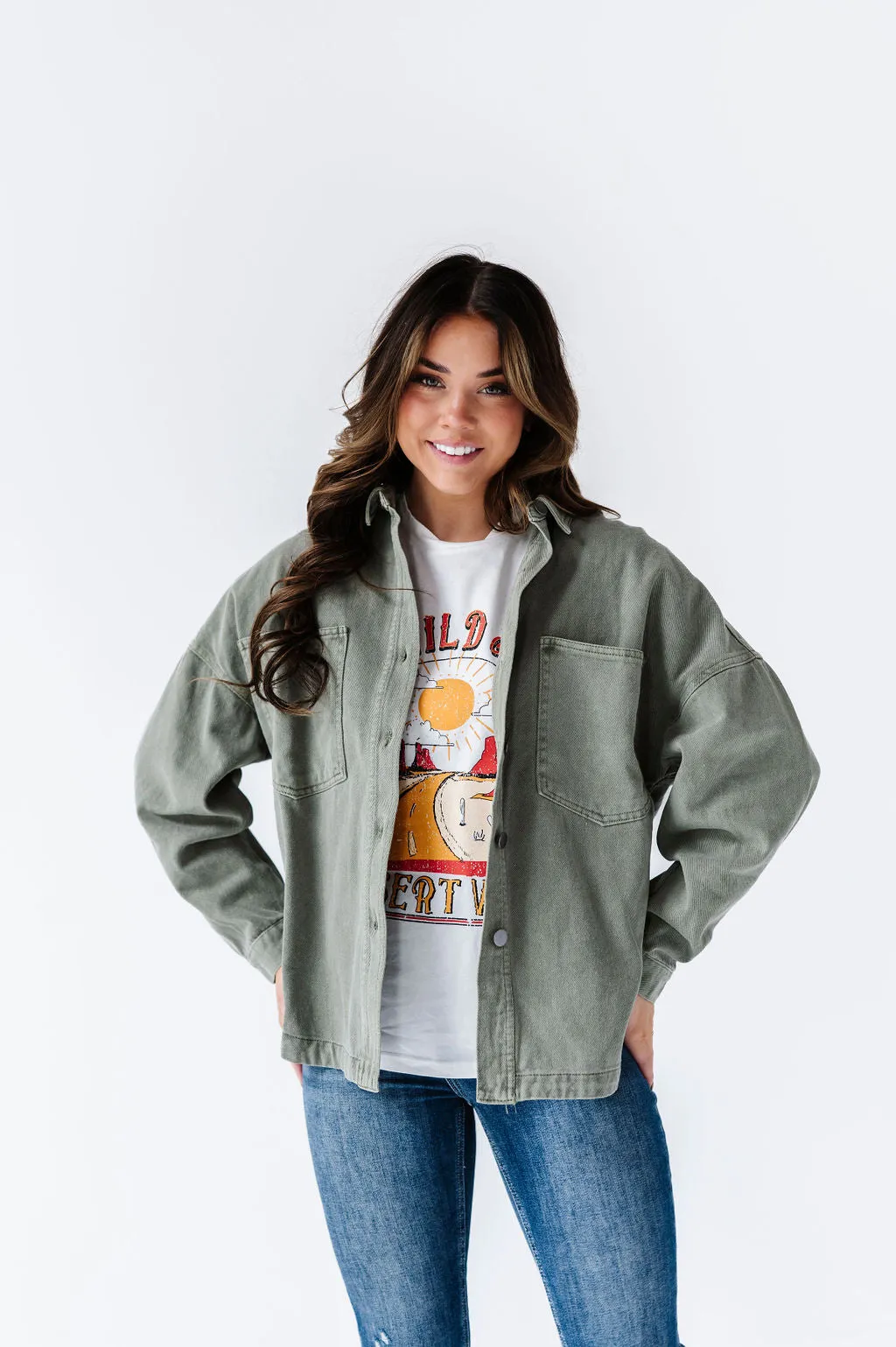 Kayden Vintage Shacket