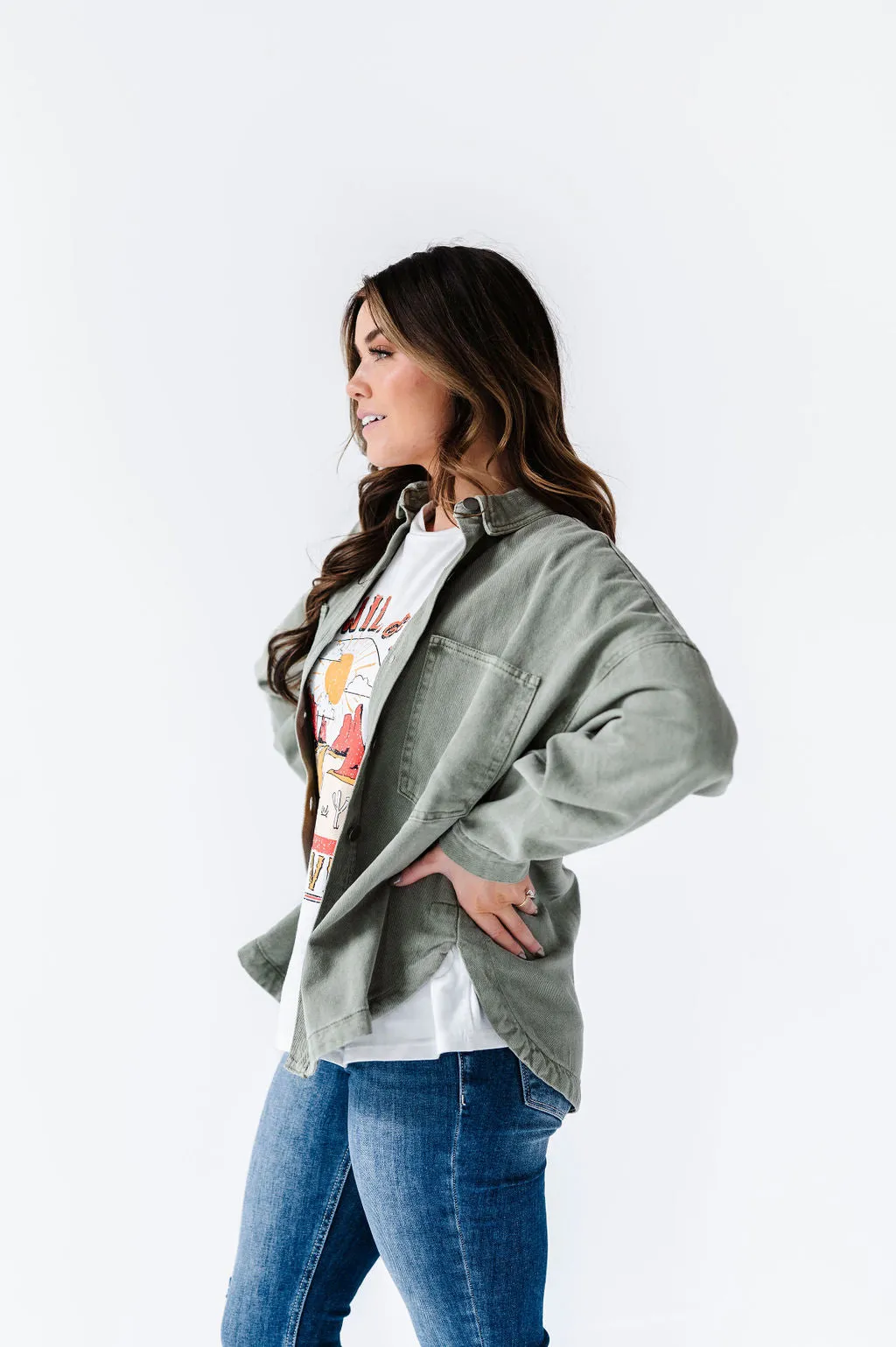 Kayden Vintage Shacket