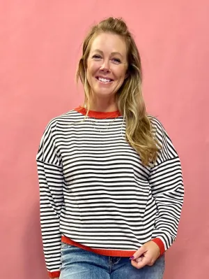 Keep Me In Striped Sweater