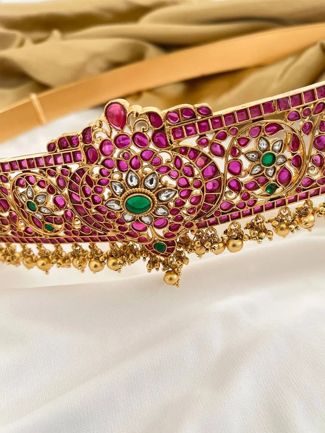 Kemp Golden Bead Drops Hipbelt