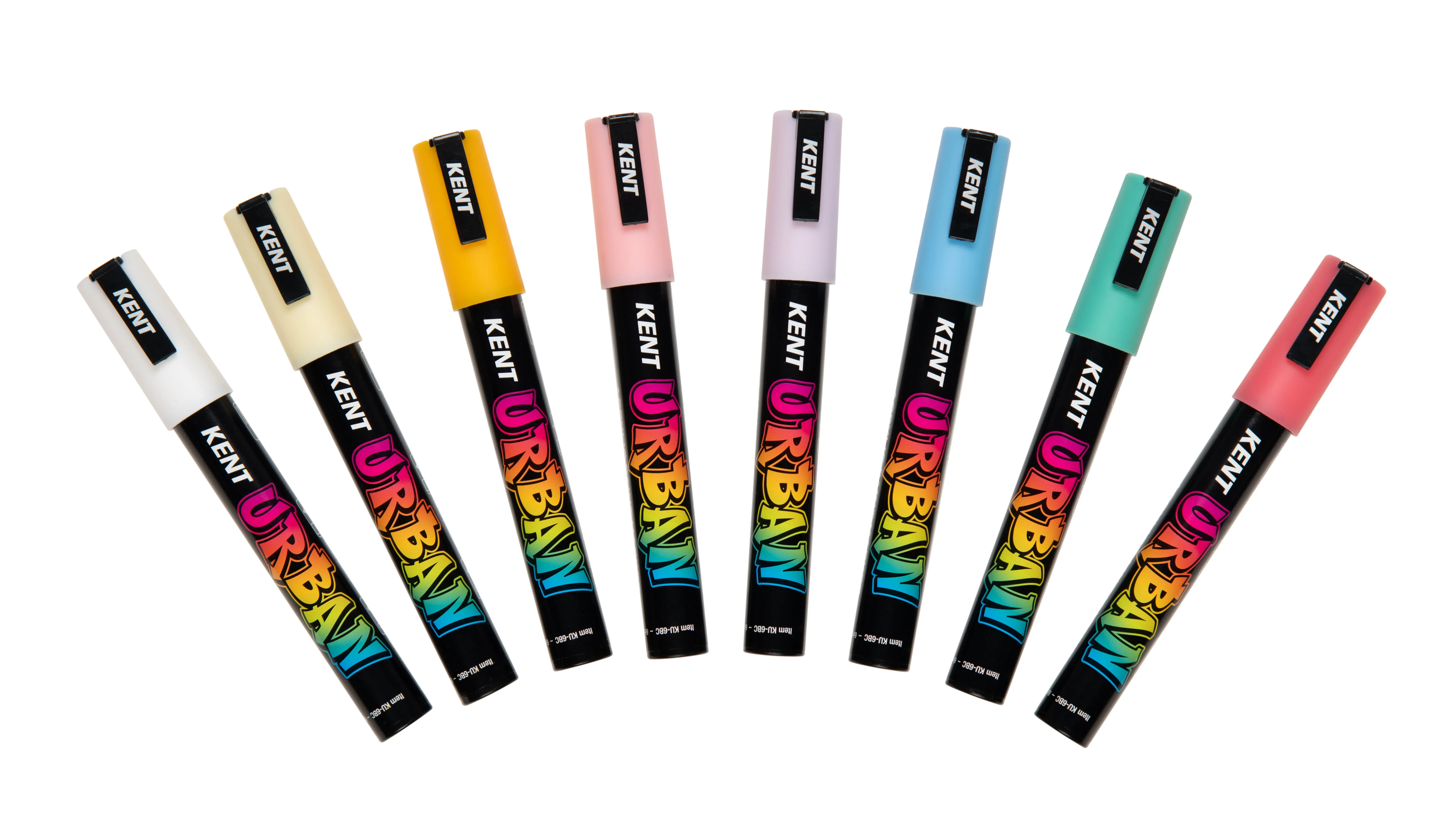 Kent Urban Acrylic Paint Markers 8 Pack - Pastel