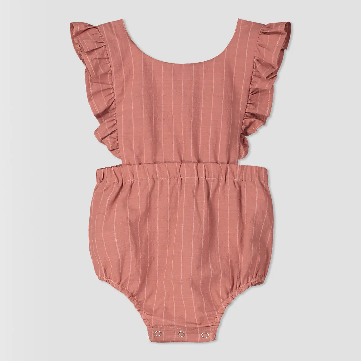 Kenza bubble in rust stripe