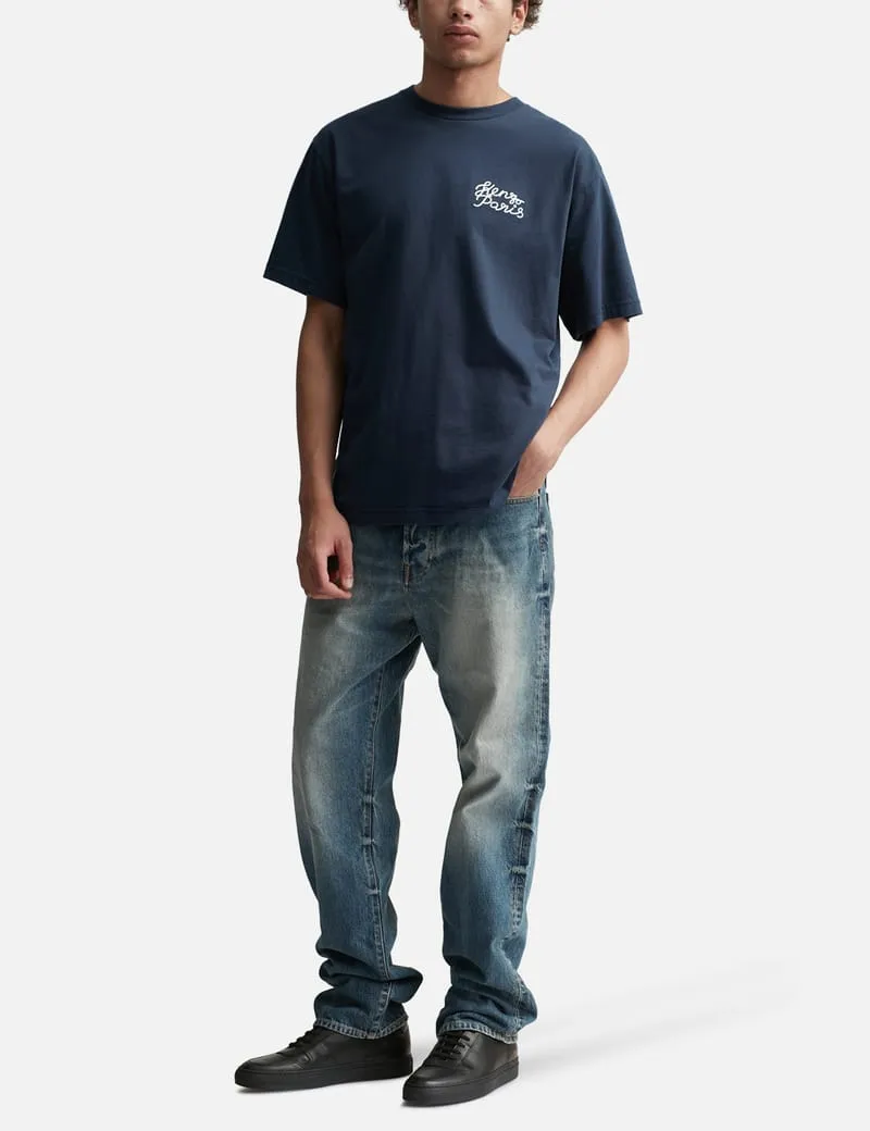 'Kenzo Heart' Oversized Embroidered T-shirt
