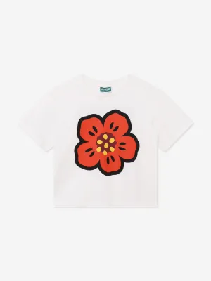 KENZO Kids Boke Flower T-Shirt in Ivory