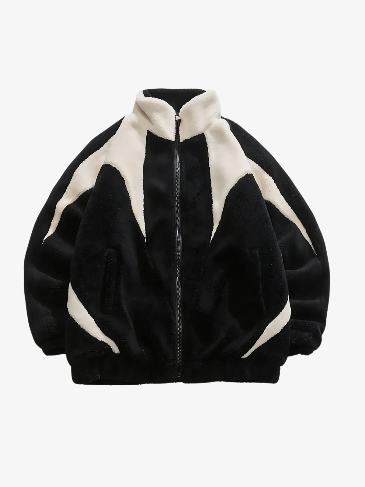 KG Thick Patterned Cotton Fleece Jacket
