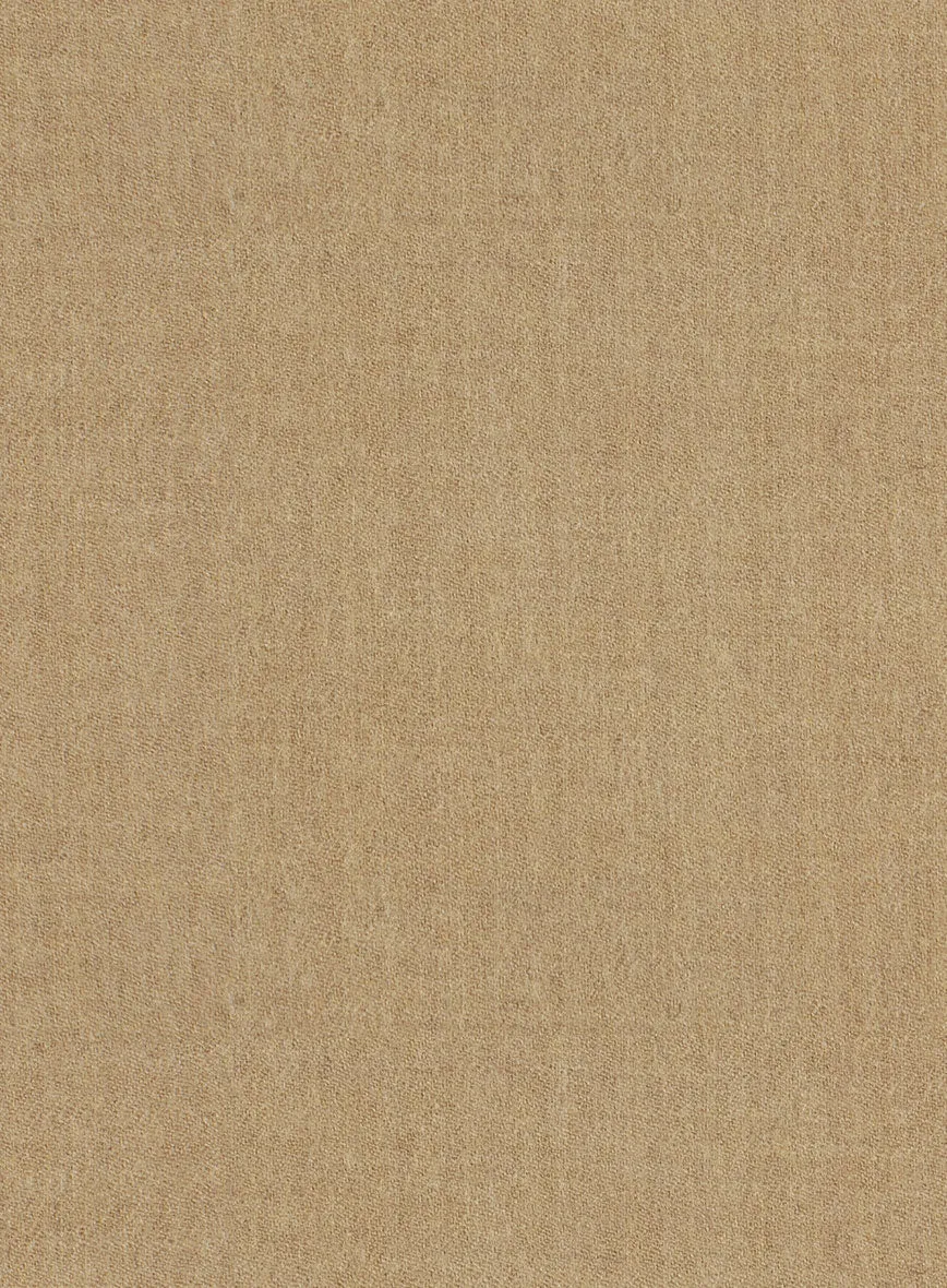 Khaki Flannel Wool Pants